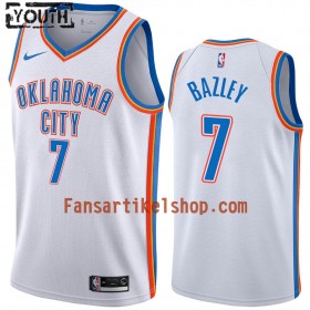 NBA Oklahoma City Thunder Trikot Darius Bazley 7 Nike 2019-2020 Association Edition Swingman - Kinder